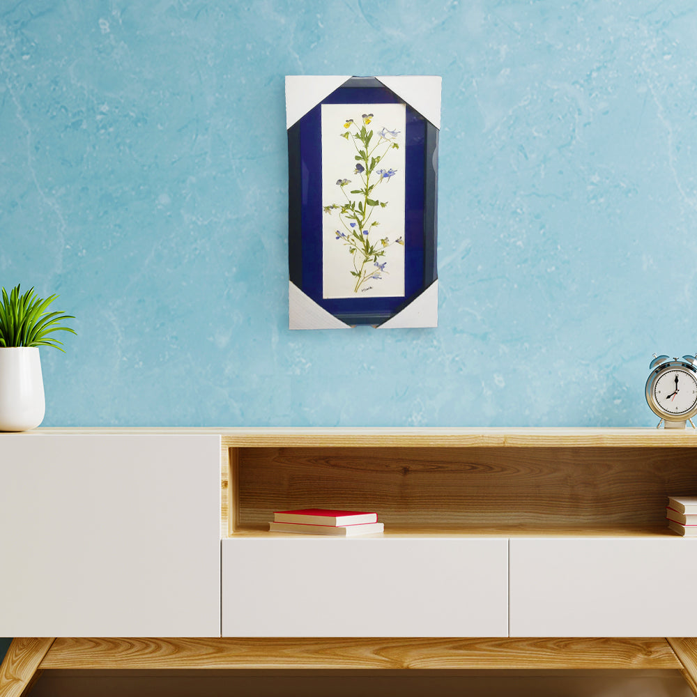 Handmade Pressed Dry Flower Painting