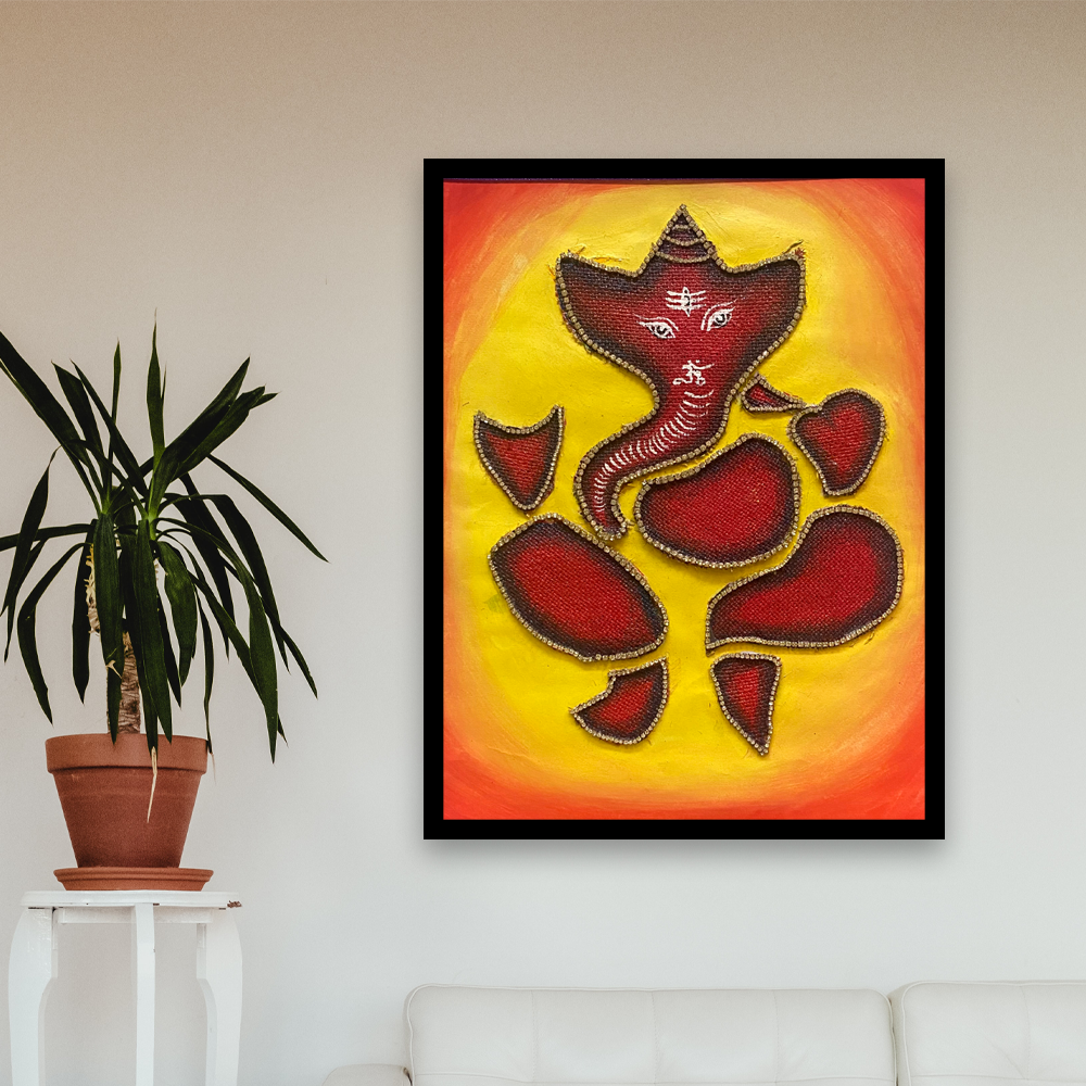 Ganesha Handmade Painting