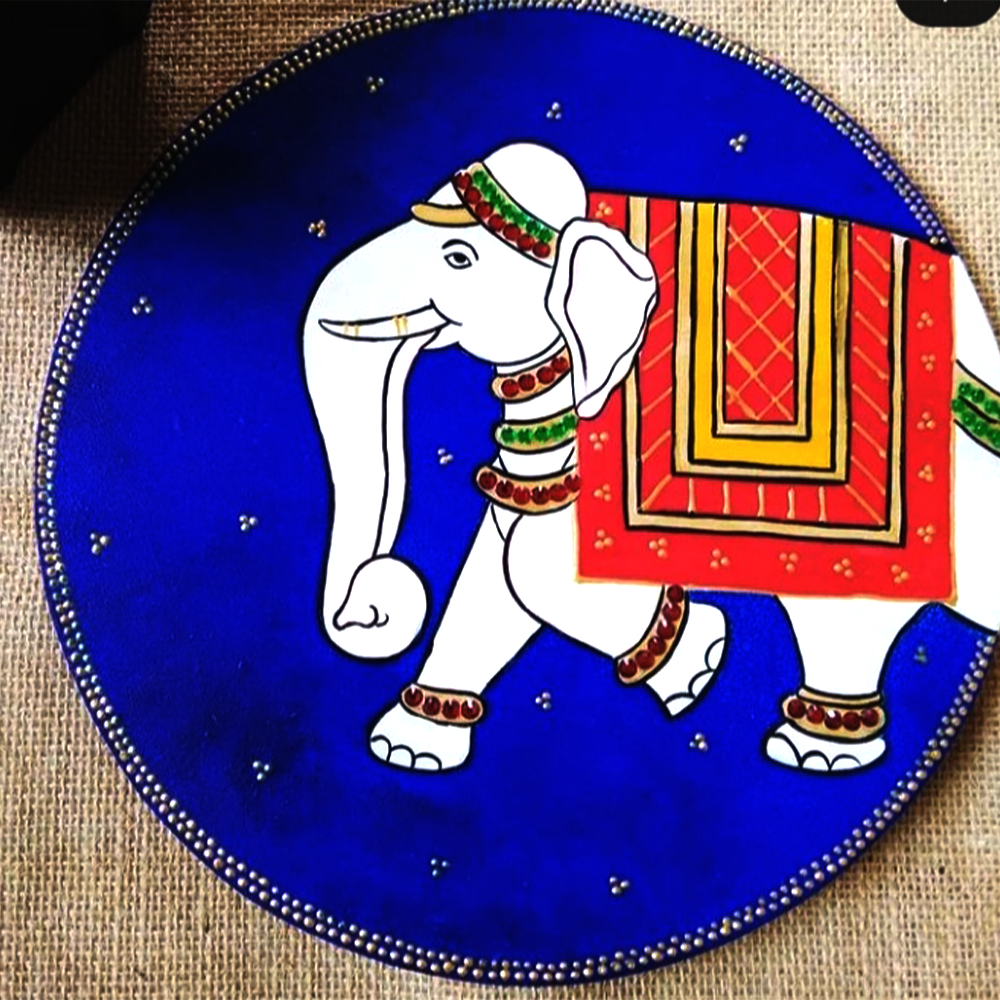 Wall Decor - Plate Painting (Set of 3)