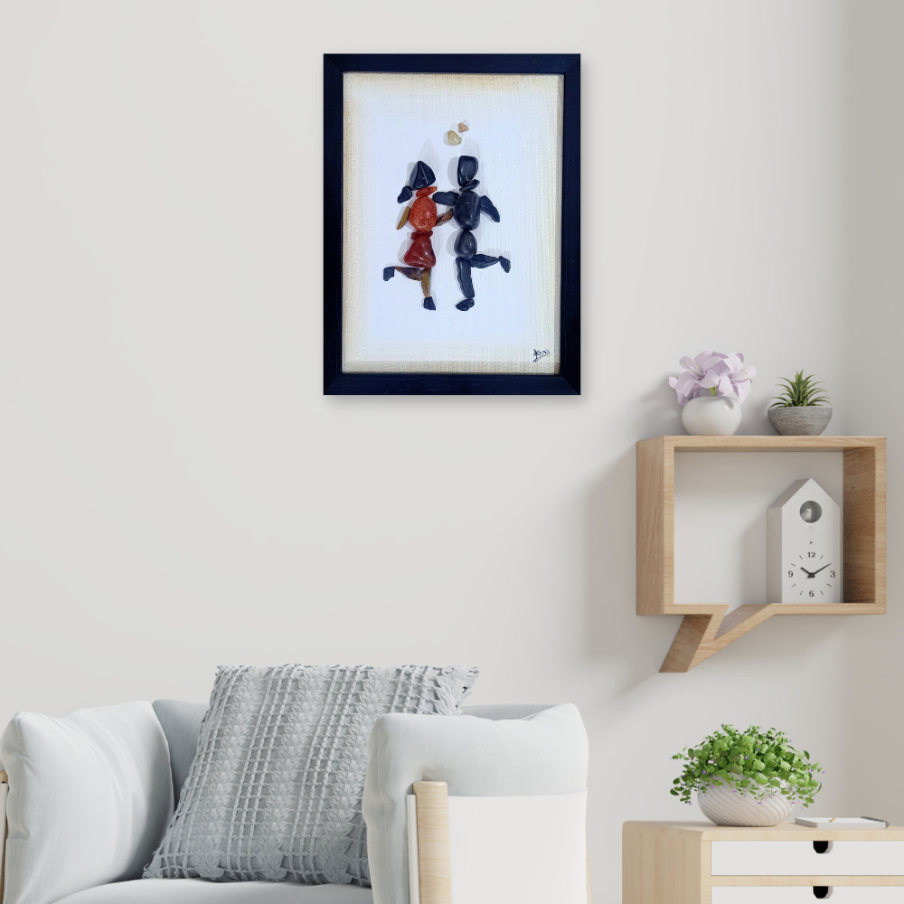 Handcrafted Pebble Art