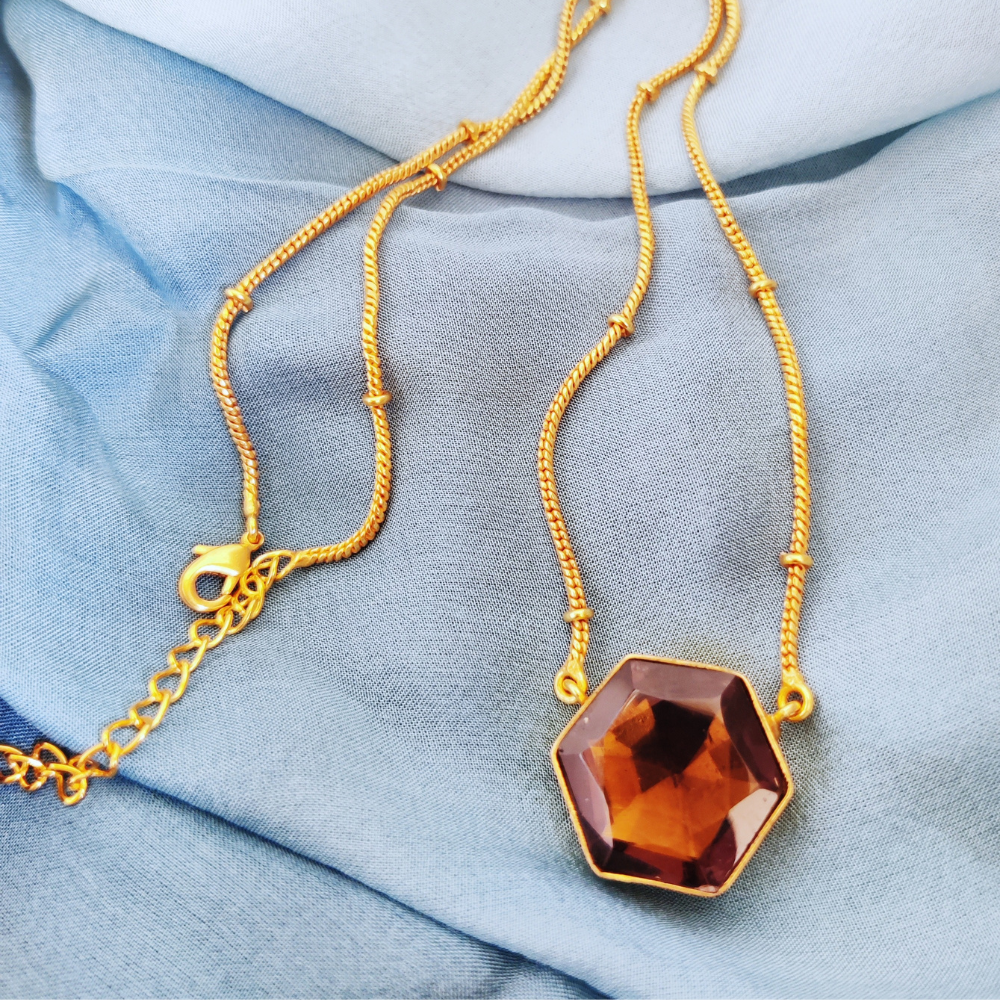 Hexa Smoky Pendant