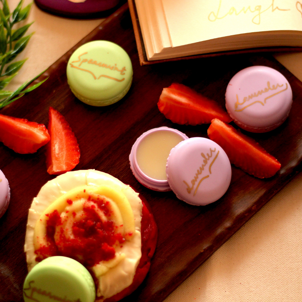 Lavender Macroon Lip Balm (20g)