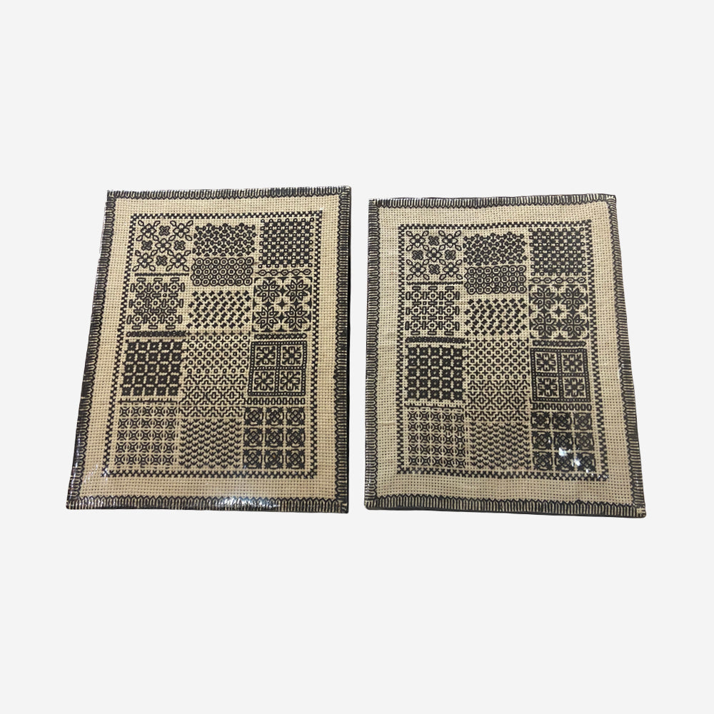 Hand-Embroidered Table Mats