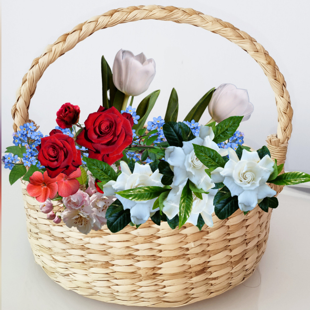 WeCane Handmade Pooja and Gifting Basket