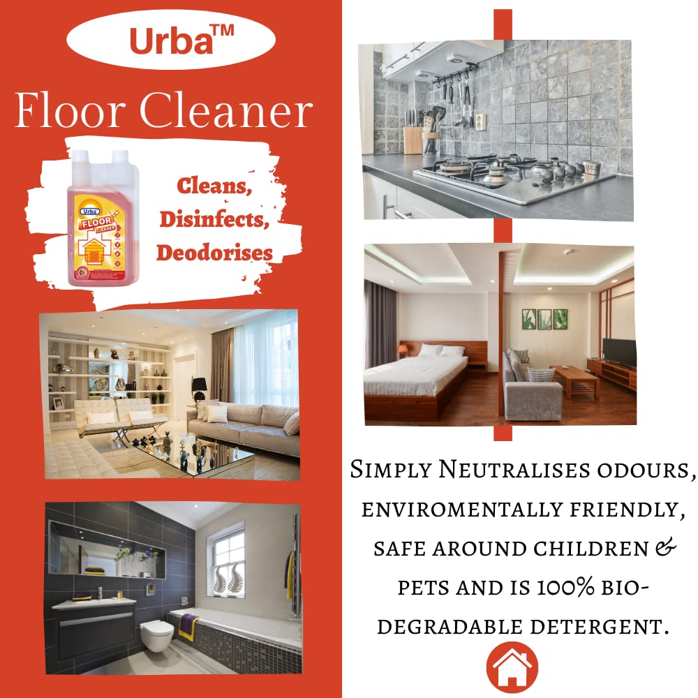 Urba Liquid Disinfectant (1L) - Orange