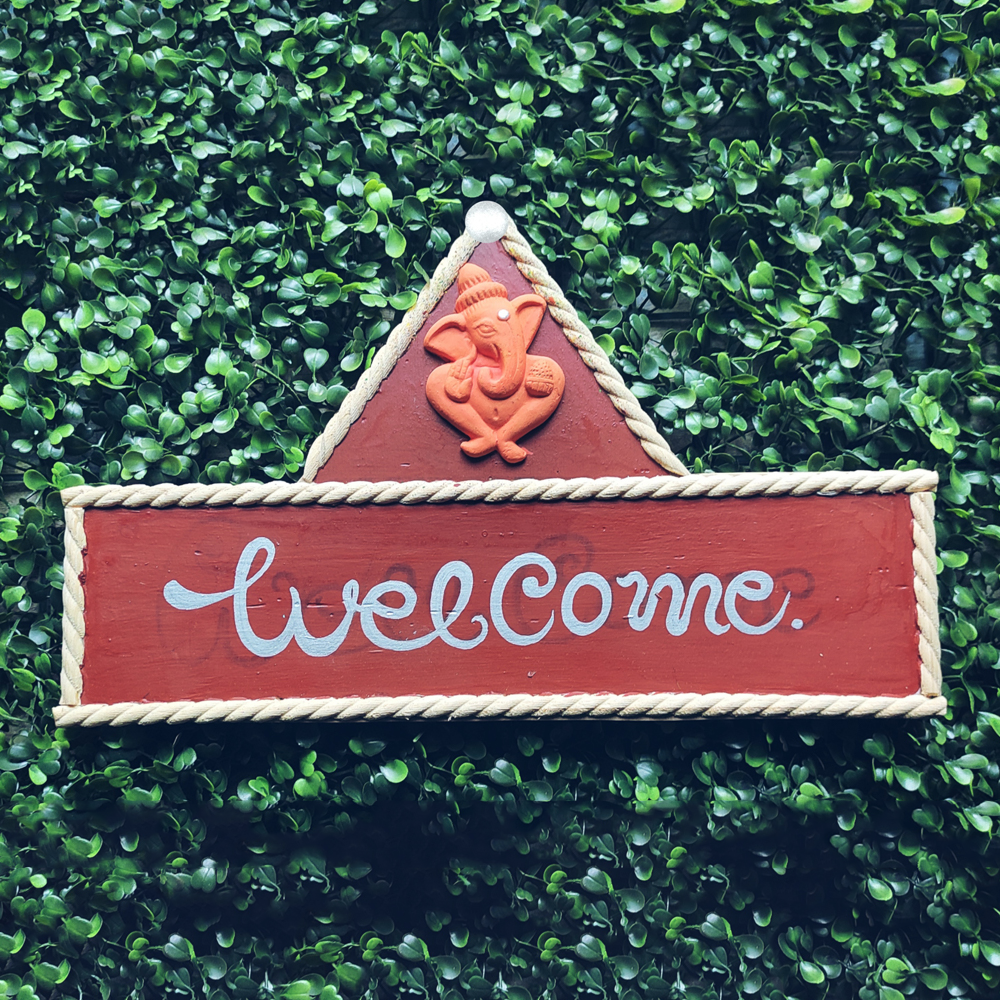 Customized Welcome Board