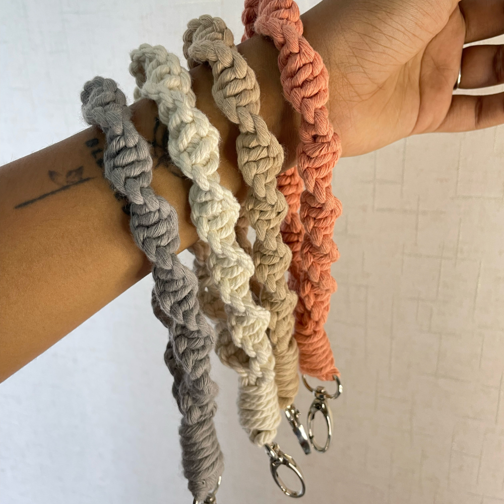 Macrame Wristlet