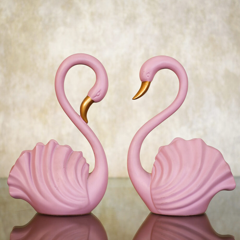 Swan Pair Showpieces (Set of 2)