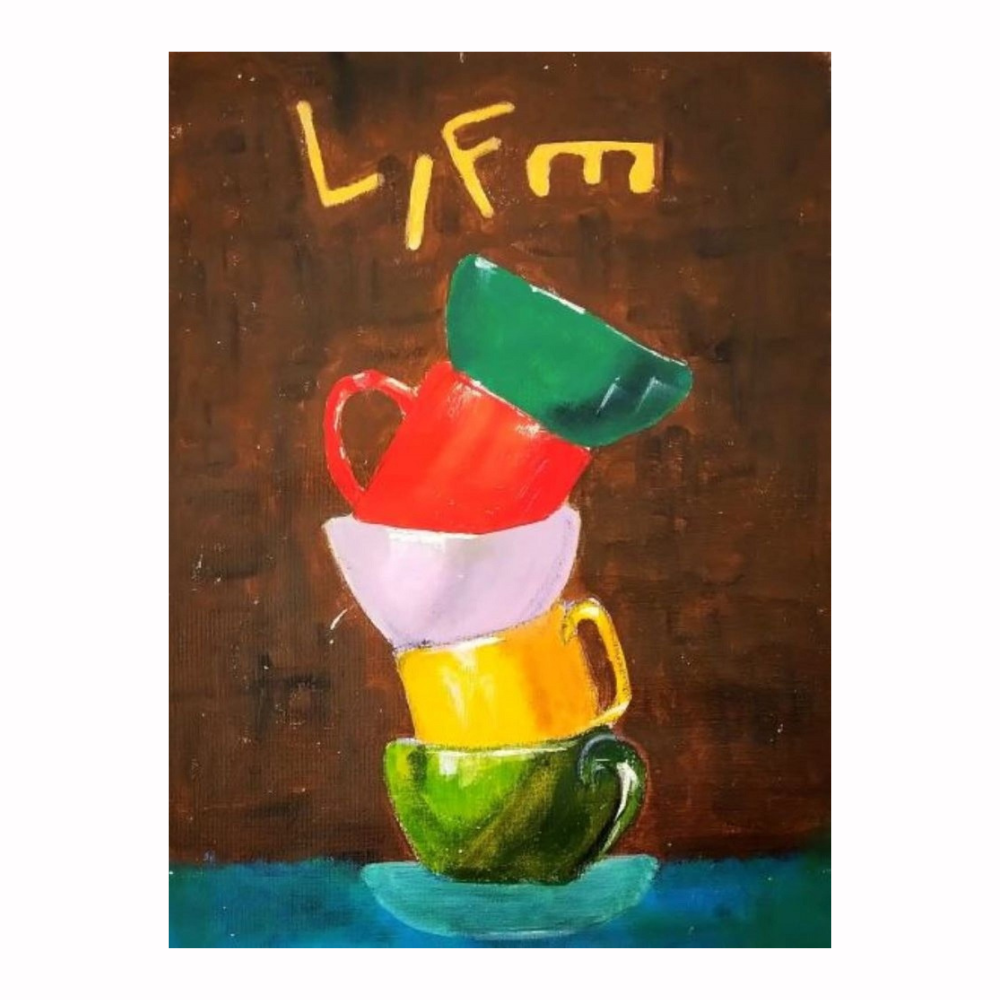 Life - A Roller Coaster Ride Painting