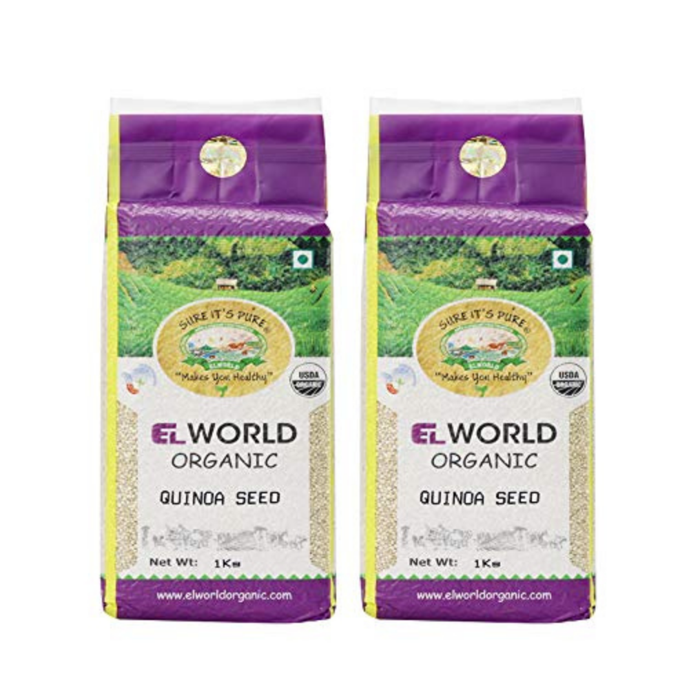 Elworld Organic White Quinoa - 1 Kg