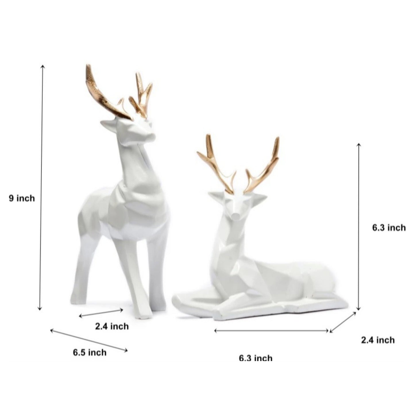 Deer Pair Showpieces (Set of 2)