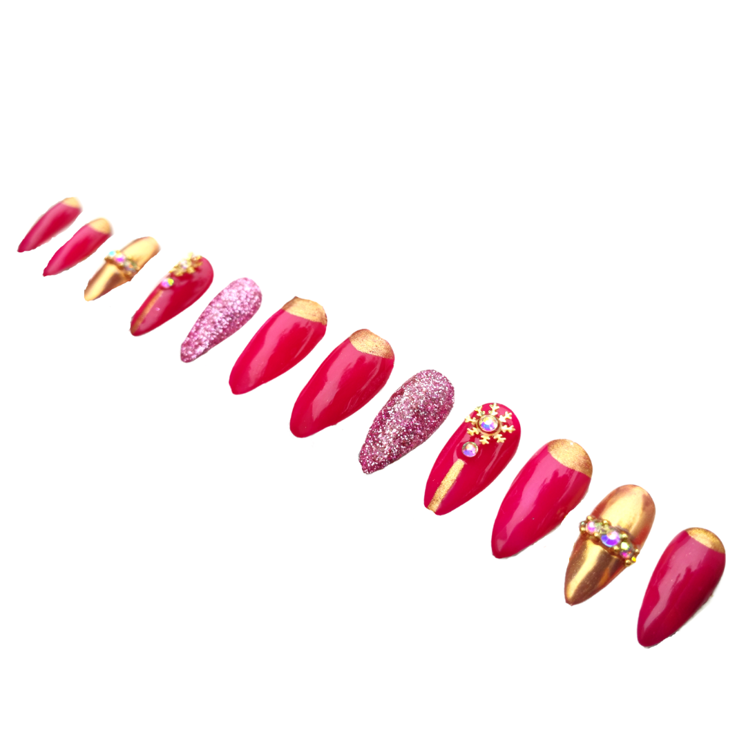 Magenta Gold Chrome