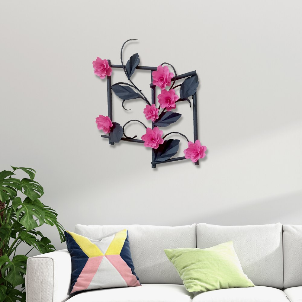 Leaf and Flowers Decorative Item