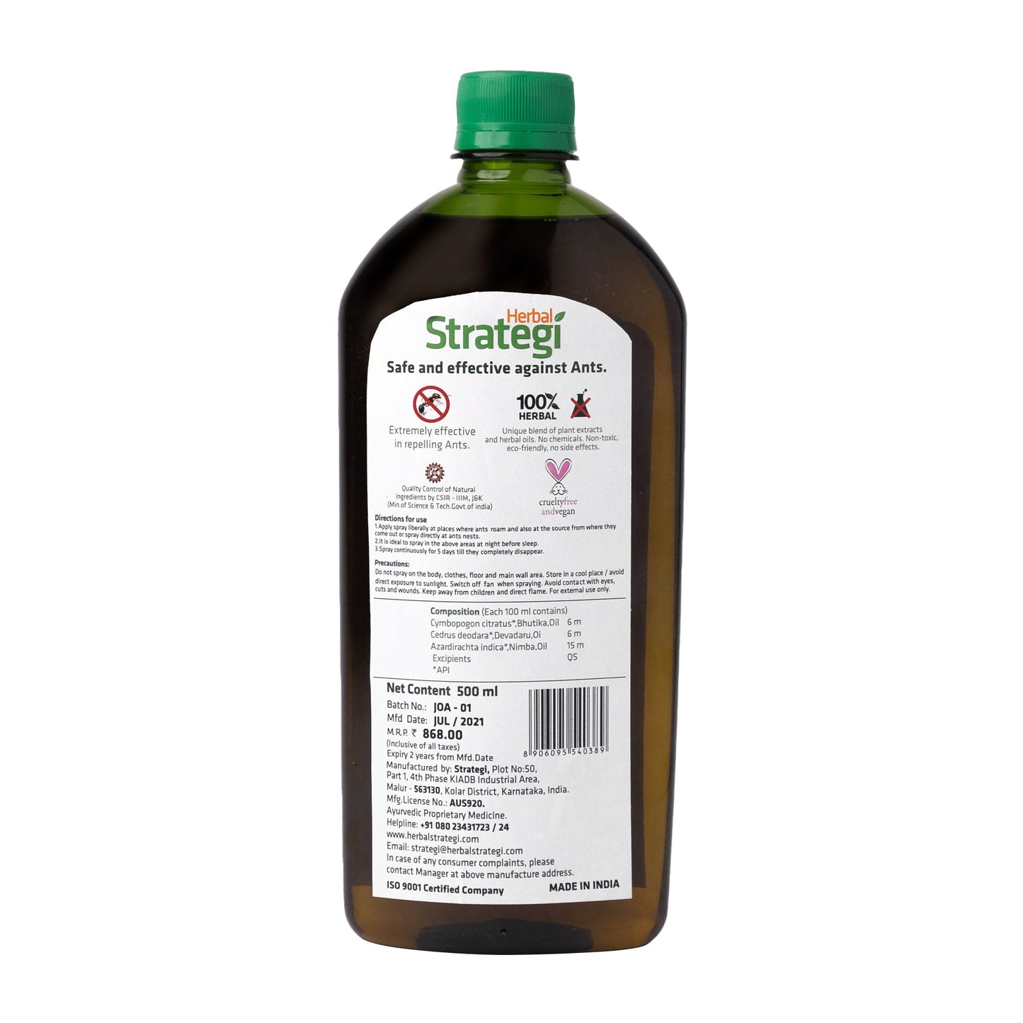 Herbal Strategi Ant Repellent