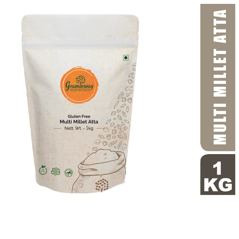 Graminway Gluten Free Multi Millet Atta (1Kg)