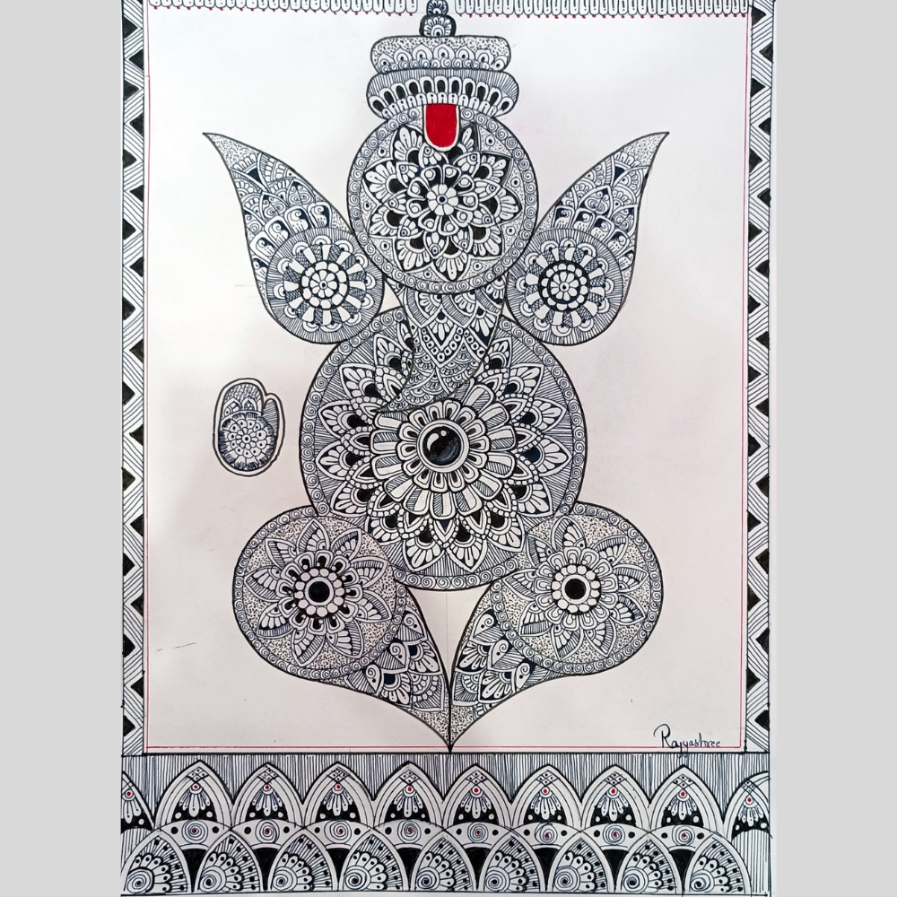 Handmade Mandala Ganesha