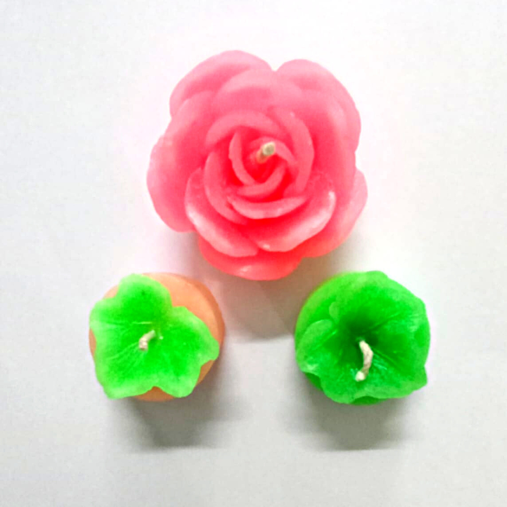 Fragrant Mosquito Repellent Designer Candles (Pack of 3)