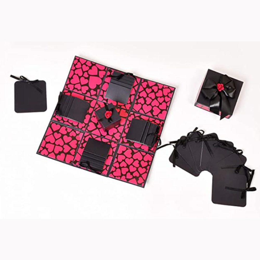 Customizable Valentine's Explosion Boxes