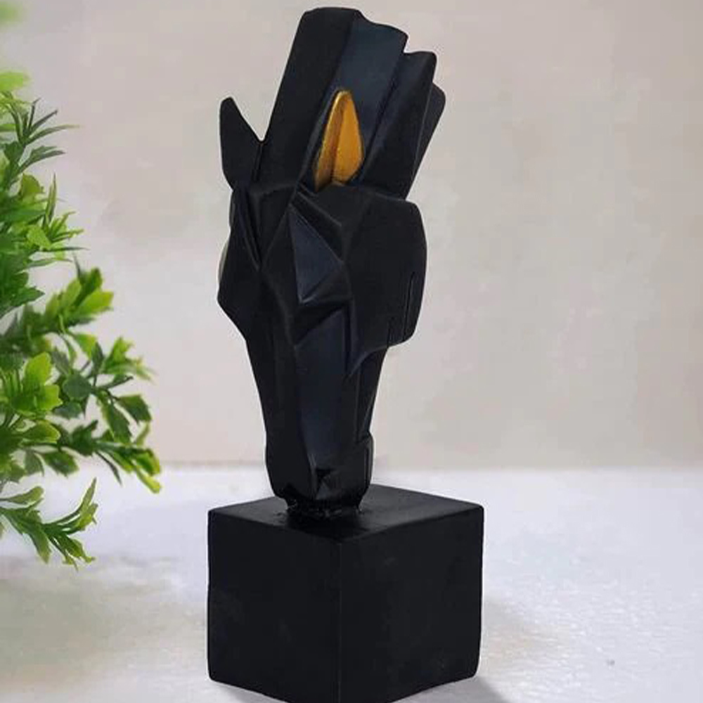 Horse Face Showpiece