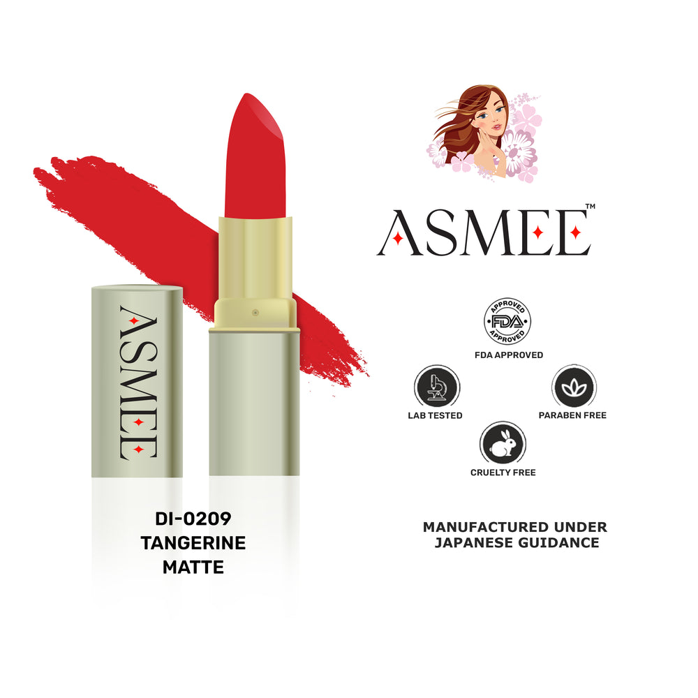 
                  
                    Tangerine-Asmee Matte Lipstick (4.2g)
                  
                