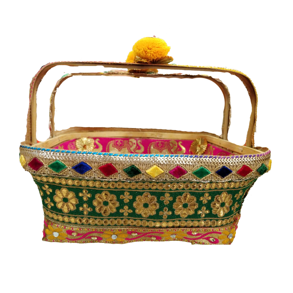 Creative Pooja and Fruit Basket