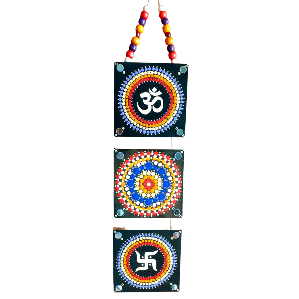 Dot Art Wall Hanging (Set of 3)