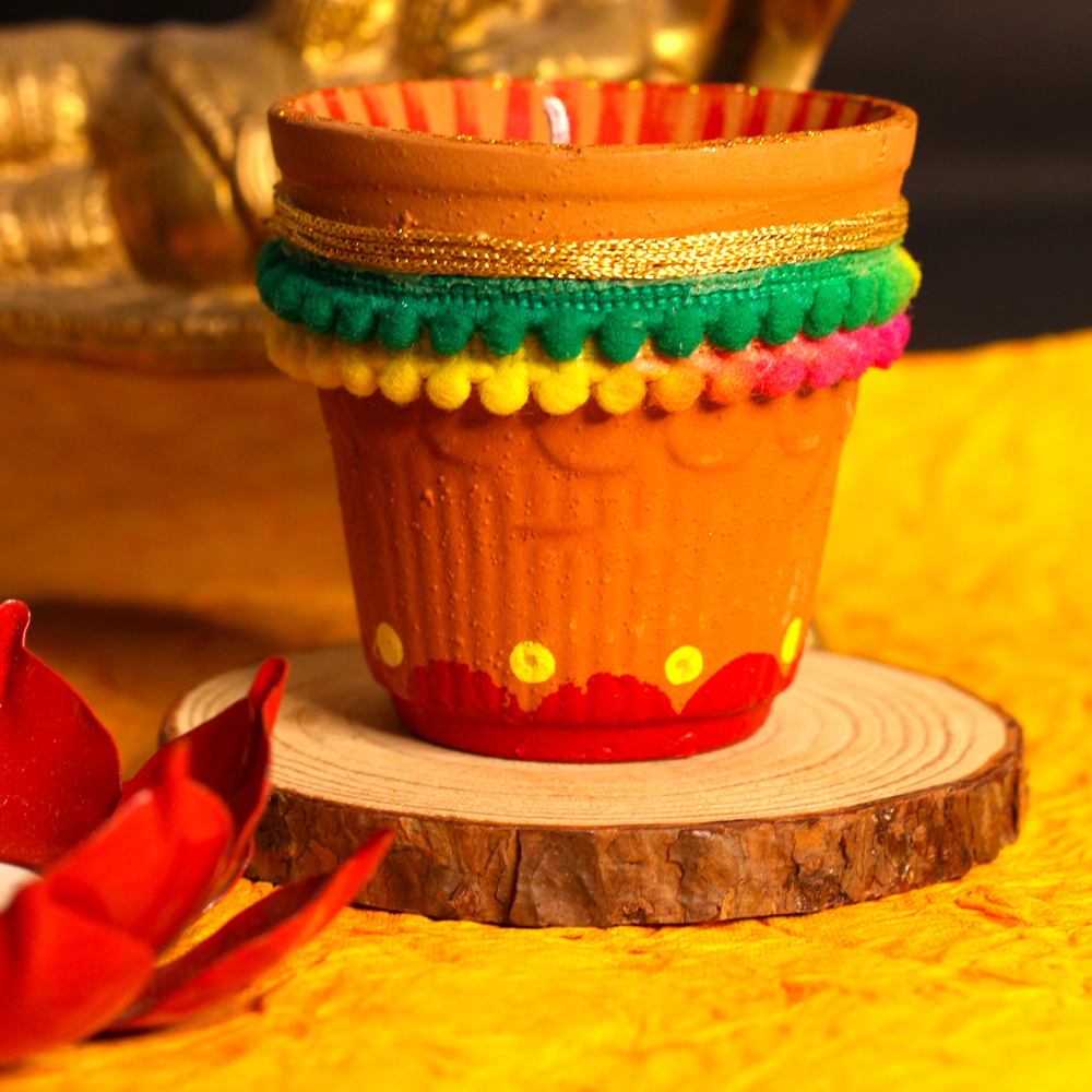 THE SKIN FARM Mahalakshmi Jute Candles (250g)