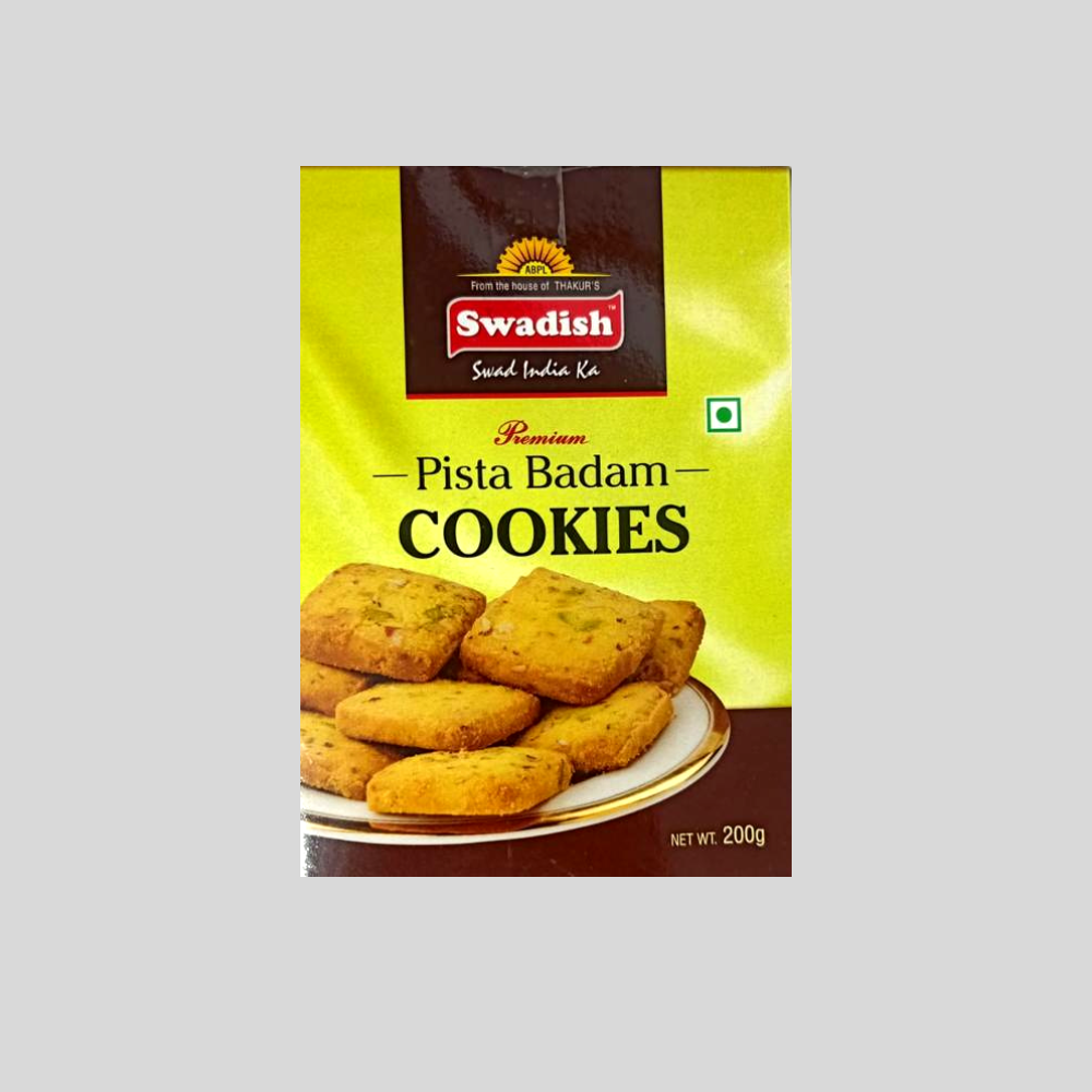 Swadish Pista Badam Cookies (200g)