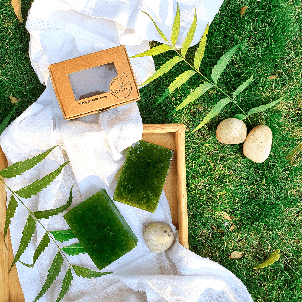 Earthy Organic Neem Soap (100g)