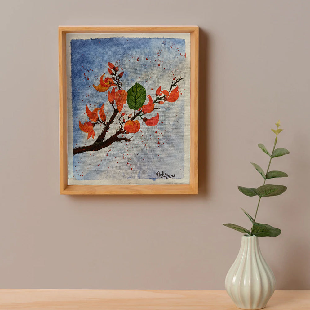 Palash Ke Phool Painting
