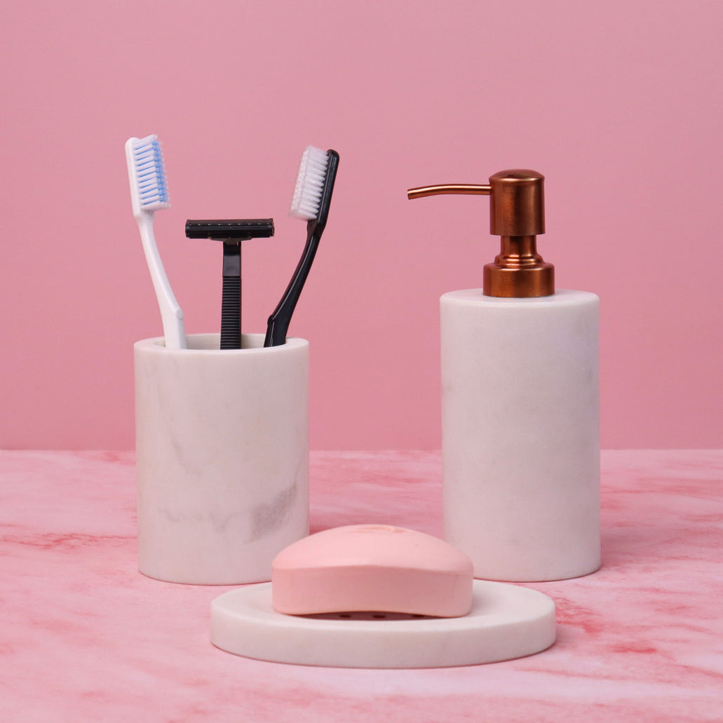 Marble Bathroom Set