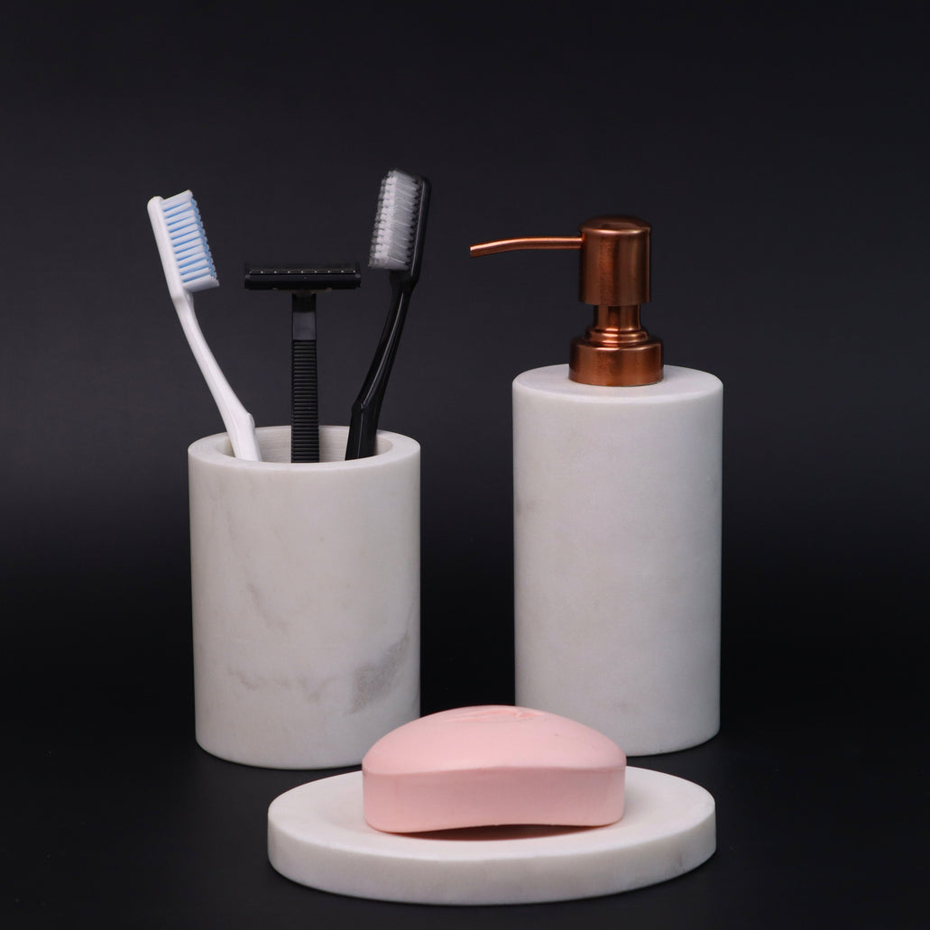 Marble Bathroom Set