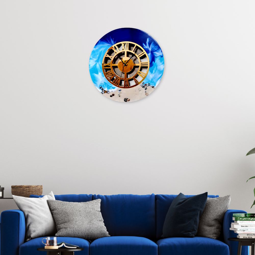Ocean Theme Wall Clock