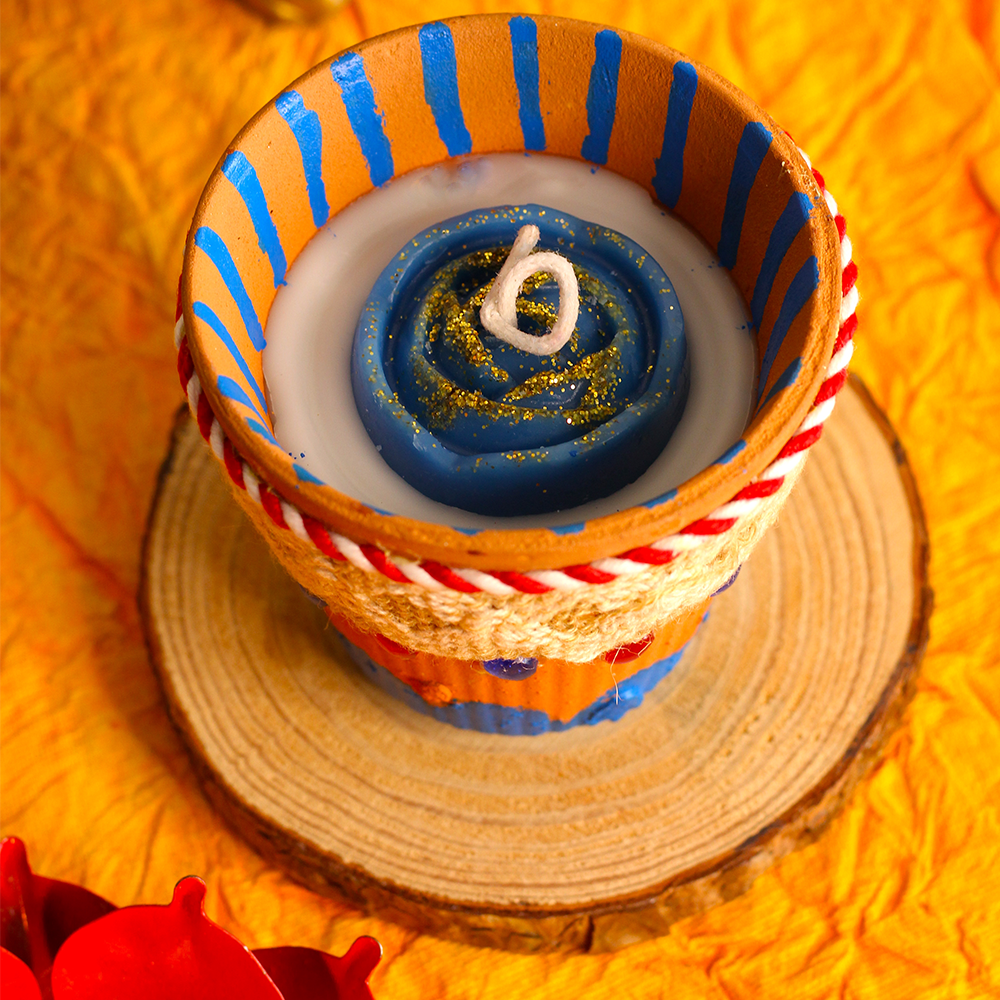 THE SKIN FARM Mahalakshmi Jute Candles (250g)