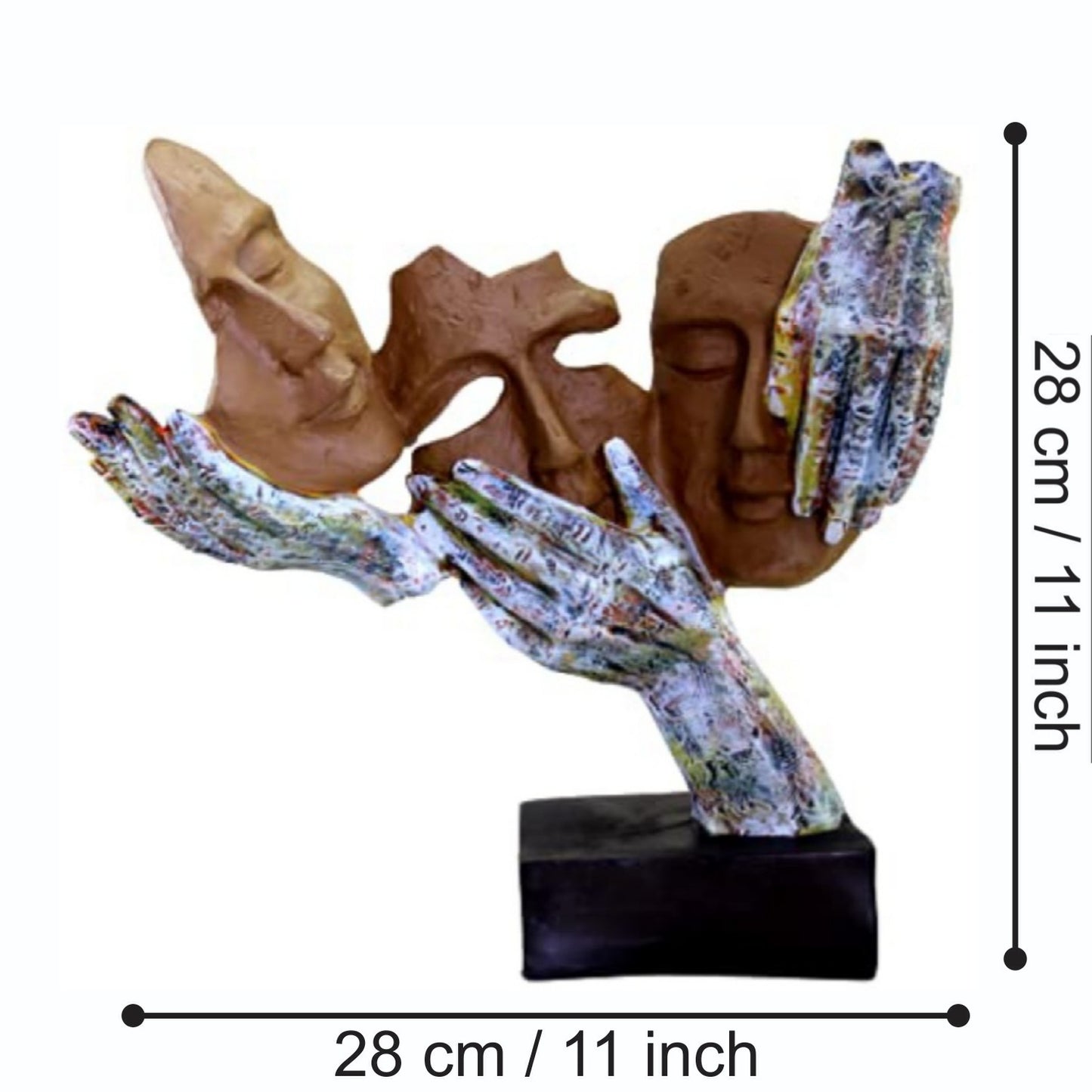 Hand-Face Statue (Modern-Art)