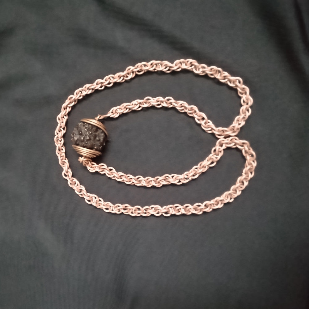 Copper Chain with Rudracham