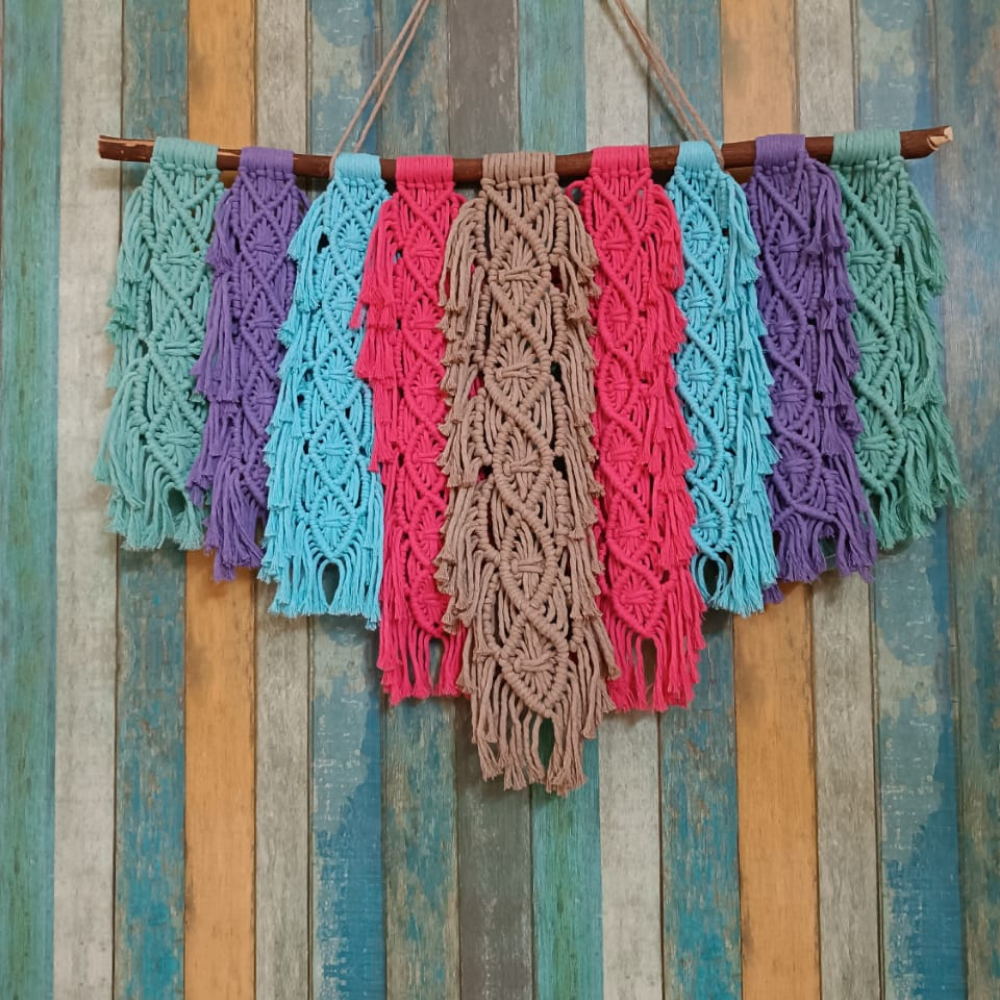 Macrame Fringes Wall Décor