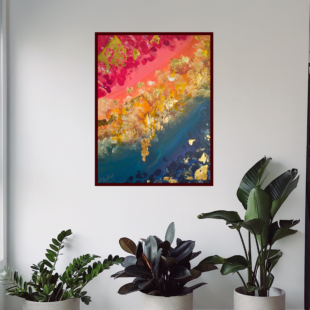 Contemporary Abstract Painting - Abyss's Shade