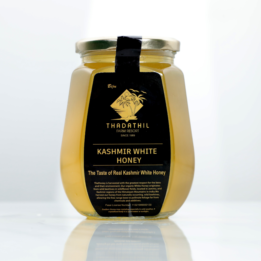 Organic Kashmir White Honey (1kg)