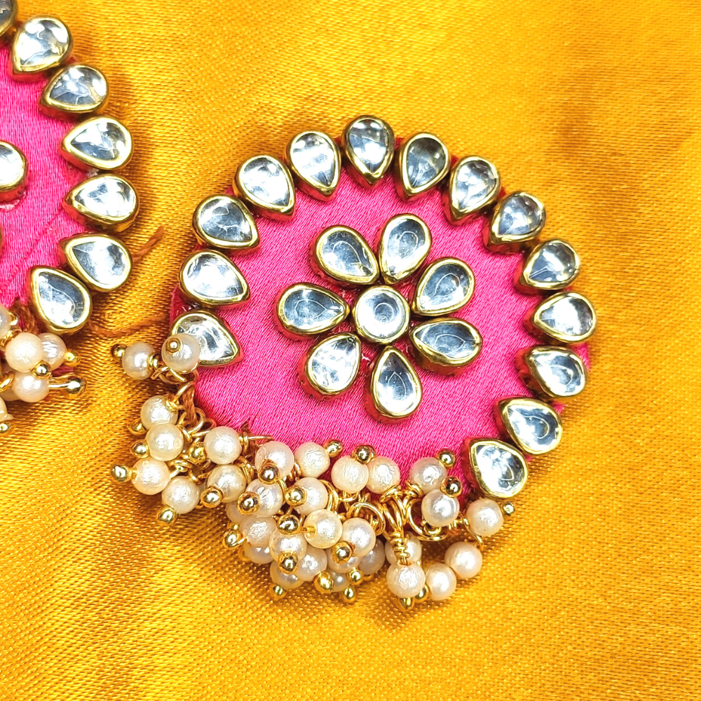 Handmade Fabric Earrings - Kreate