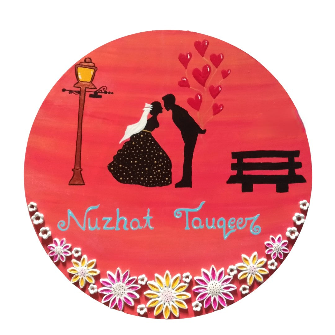Handmade Couple Painting