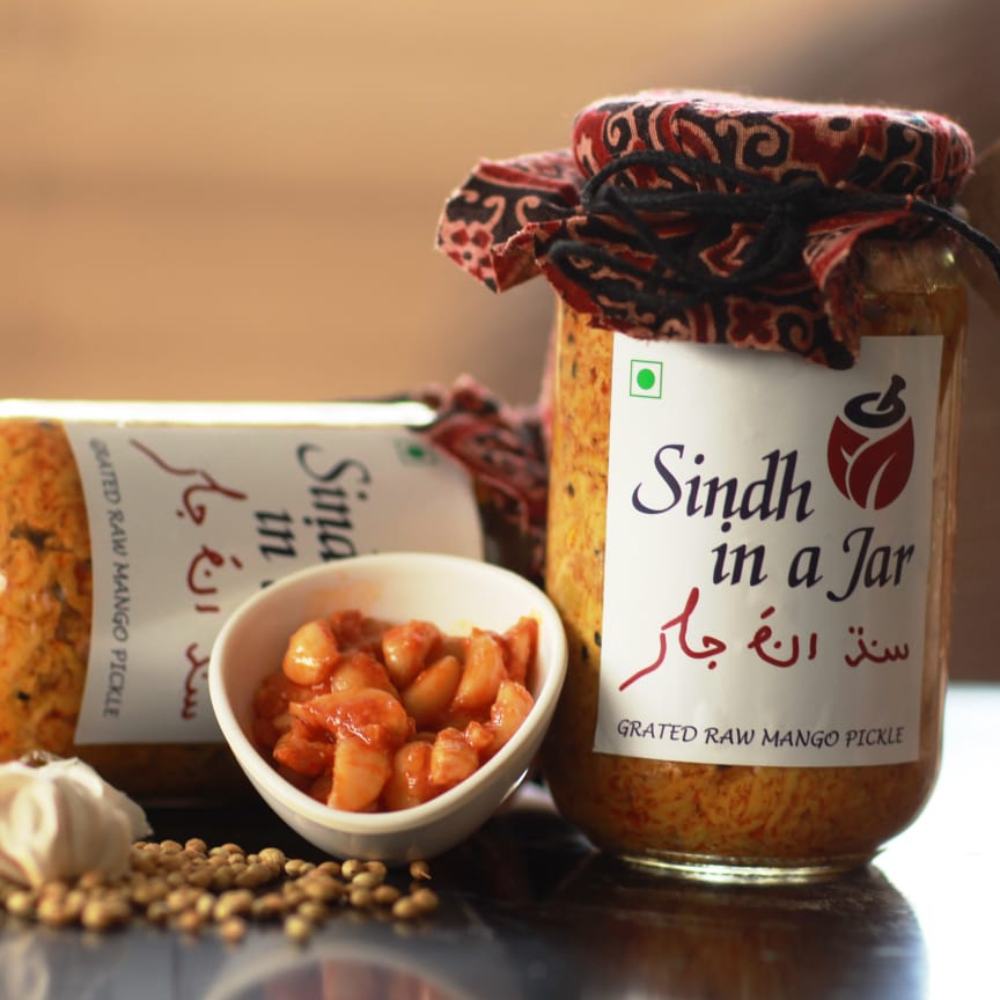 Momma Makes Grated Raw Mango Pickle (350g)
