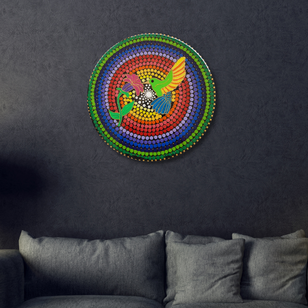 Dot Pattern Wall Decor