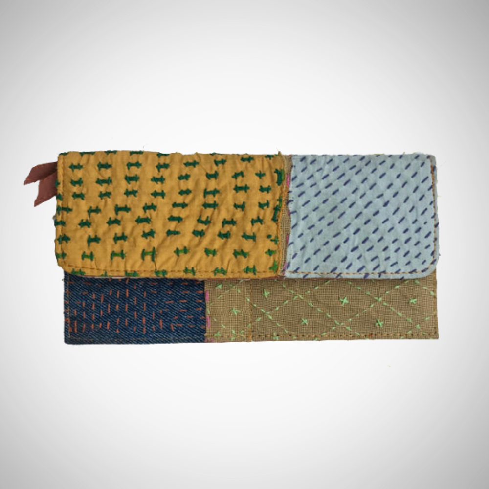 Harmony Sashiko Pouch
