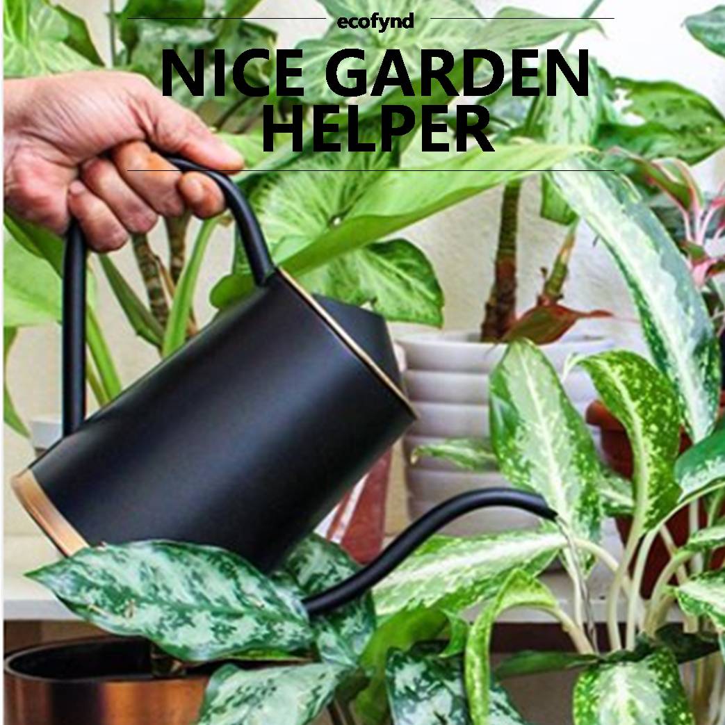 ecofynd Black 1.5L Metal Watering