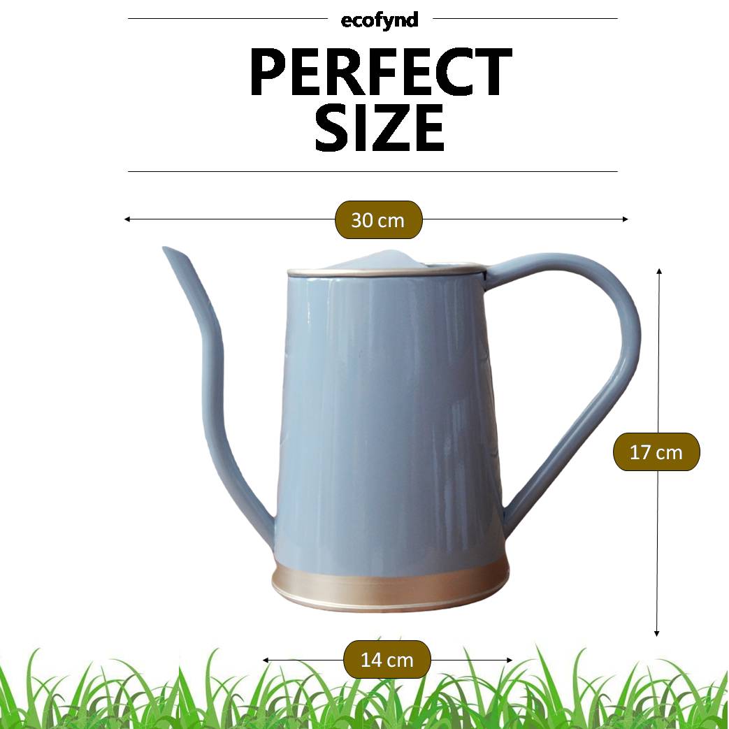 
                  
                    ecofynd White 1.5 Litre Metal Watering Can
                  
                