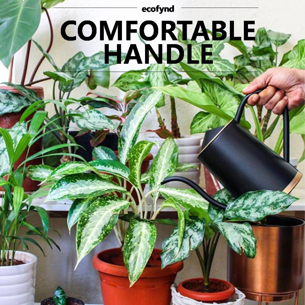 ecofynd Black 1.5L Metal Watering