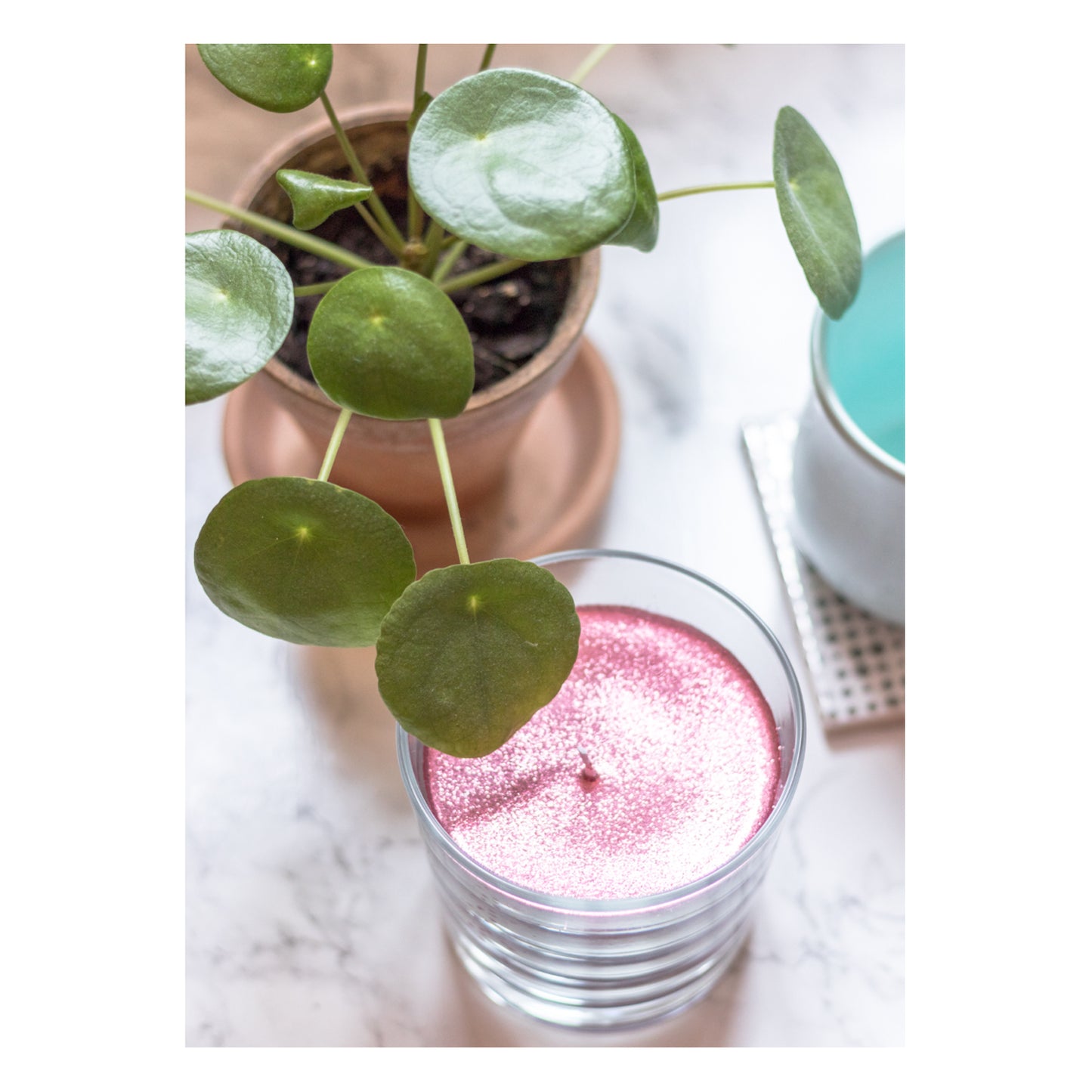 Tinsel Candle - Rose Aroma