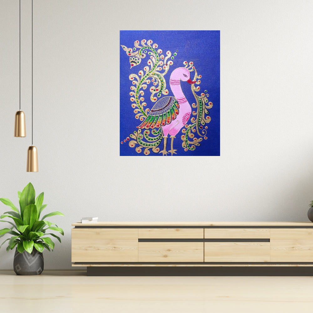Tanjor Art of Peacock