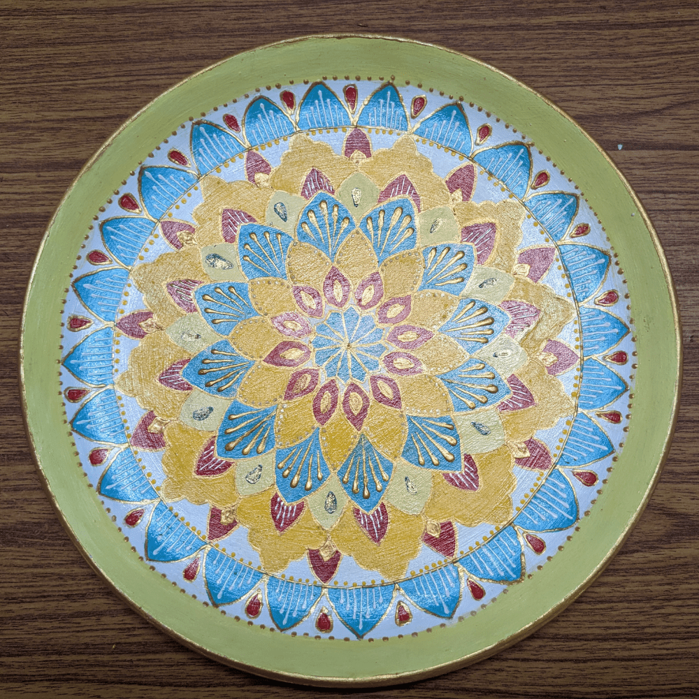 Mandala Wall Plate